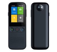 OWOHYG Smart Instant Language Translator Multi-Language Real Time Translation Device Portable Photo Scanning Translator 2.4 Inch Touch Screen WiFi Support Offline,B (A),A