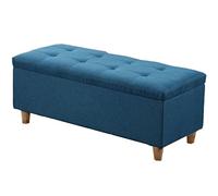 OWOHYG Storage Stool Ottoman Bench Folding Blanket Box Shoe Bench End of Bed Storage Organizer 120x40x40cm,F,60x40x40cm