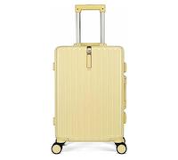OWOHYG Travel Suitcase Set,Practical Luggage Carry On Luggage Storage Suitcase Light Abs Luggage 4 Universal Wheels,B-22 Inches
