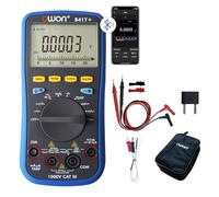OWON B41T+ Bluetooth Digital Multimeter,22000 Counts Auto Ranging Digital 3 in 1 Multimeters with Bluetooth True RMS Backlight Test Meter for Electrical Testing, Industrial Temperature Measurement etc