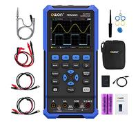 OWON HDS2102S 3 in 1 Handheld Oscilloscope,100Mhz Bandwidth USB Type C with 3.5 inch LCD Display, 20000 Counts Digital Multimeter, 2CH Digital Oscilloscope 1CH Generator