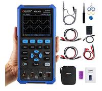 OWON HDS242S Handheld Oscilloscope, 40MHz Bandwidth 3 in 1 Digital Multimeter Oscilloscope, 20000 Counts with 2 Channel USB Type C and 3.5 Inch LCD Display (oscilloscope+multimeter+generator)