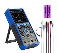 OWON HDS242S handheld oscilloscope, 40MHz bandwidth portable 3 in 1 digital multimeter, 20000 counts with 2 channel USB type C and 3.5inch LCD display(oscilloscope+multimeter+generator)