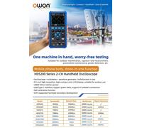 OWON HDS272 Handheld 2CH Digital Oscilloscope