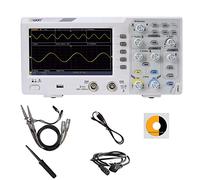 OWON Oscilloscope, SDS1102 Digital Oscilloscope, 2 Channels 100Mhz 1GSa/s, TFT-LCD Display, Portable Professional Oscilloscope Kit