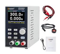 OWON SPE30055 Programmable DC Power Supply 300V 5A 500W Single Output Bench Power Supply with CV/CC Mode, USB Device Interface, Modbus & SCPI Protocol Support