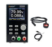 OWON SPE8205 Programmable DC Power Supply (0-80V 0-20A), 500W Output Power, Bench Power Supply Set Resolution 10mV/1mA, DC Power Supply With Stable Output, Low Ripple and Noise Lab Power Supply