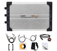 OWON VDS6102 2 Channel PC Oscilloscope 100MHz 1GSa/s with 5MHz Signal Generator, Type-C USB Digital Oscilloscope 10M Record Length, WiFi Optional, SCPI & LabVIEW Support