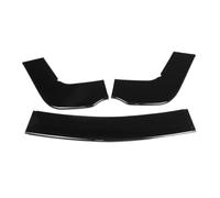 OWPBZ 3PCS Front Lip Bumper Spoiler Splitter Compatible for Dodge SRT Challenger SXT HELLCAT All 2012 2013 2014 2015 2016 2017 2018 2019 Diffuser Deflector Lips Easy To Install Bumper(Glossy Black)