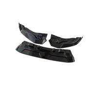 OWPBZ Front Bumper Cover Compatible for BMW X7 G07 2023 2024 Front Bumper Lip Spoiler Splitter Direct Fit No Drill Sport Style Gloss Black PP Material Trim Upgrade
