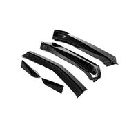 OWPBZ Front Lip Bumper Compatible for Chevrolet Camaro SS 2016-2021/LS LT RS 2019-2021 Front Lips Bumper Splitter Spoiler Car Body Kit Tuning Easy To Install(Glossy Black)