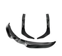 OWPBZ Front Lip Bumper With Side Winglets Compatible for Chevrolet Corvette C7 2014 2015 2016 2017 2018 2019 Car Accessories Glossy Black Body Kit Stage3 Style(Carbon Fiber Print)