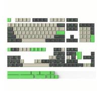 Owpkeenthy Retro Double Shot PBT Keycaps Full Set，170 Keys Cherry Profile Custom Gaming Keyboard Keycaps Cherry MX Replacement Keys for Mechanical Keyboard Cherry Evergreens