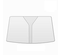 OWUSHHYGN Universal Windshield Sun Shade for Hyundai Bayon 2021-2025, Windshield Sun Shade Sun Visor Car Accessories,Silver