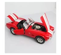 OWYALQ Diecast Model Car 1 12 For Cobra Shelby AC Cobra 289 Metal Alloy High Simulation Car Model For Display Ornaments Miniature Vehicle(Red)