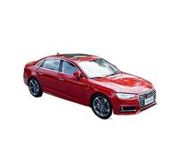 OWYALQ Diecast Model Car 1 18 For Audi A4l SUV Collectible High Simulation Zinc Alloy Car Model As Business Gift Miniature Vehicle(Red)