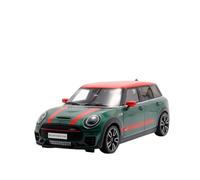 OWYALQ Diecast Model Car 1:18 For BMW MINI CLUBMAN F54 JCW 2021 Resin Closed Car Model Alloy Vehicle Static Decoration Miniature Vehicle
