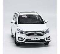 OWYALQ Diecast Model Car 1 18 For Changan Lingxuan MPV Collectible Simulation Zinc Alloy Car Model As Business Gift Miniature Vehicle(White)