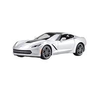 OWYALQ Diecast Model Car 1 18 For Chevrolet Corvette C7-Z51 Metal Alloy Diecast Car Model Adult Valentines Day Gift Miniature Vehicle