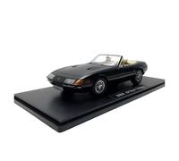 OWYALQ Diecast Model Car 1:18 For Ferrari 365 GTS 4 1969 Die-Cast Alloy Classic Model Collectible Miniature Sports Car Miniature Vehicle(Black)