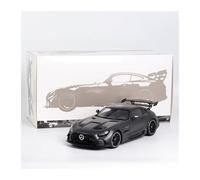 OWYALQ Diecast Model Car 1:18 For Mercedes Benz AMG GT Alloy Full Open Car Model Miniature Scale Classic Vehicles Miniature Vehicle(Grey)