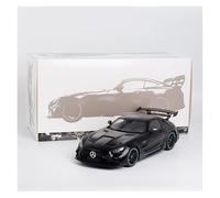 OWYALQ Diecast Model Car 1:18 For Mercedes Benz AMG GT Alloy Full Open Car Model Miniature Scale Classic Vehicles Miniature Vehicle(Black)