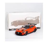 OWYALQ Diecast Model Car 1:18 For Mercedes Benz AMG GT Alloy Full Open Car Model Miniature Scale Classic Vehicles Miniature Vehicle(Orange)