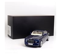 OWYALQ Diecast Model Car 1:18 For Rolls-Royce Phantom 2-door Retro Sports Car Model Classic Collection Ornaments Miniature Vehicle(Blue Hardtop version)