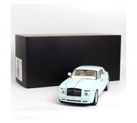 OWYALQ Diecast Model Car 1:18 For Rolls-Royce Phantom 2-door Retro Sports Car Model Classic Collection Ornaments Miniature Vehicle(Green Hardtop version)