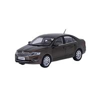 OWYALQ Diecast Model Car 1 18 For Skoda Rapid Collectible Simulation Zinc Alloy Car Model As Business Gift Miniature Vehicle(Black)