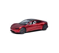 OWYALQ Diecast Model Car 1 18 For Tesla Roadster Resin Metal Alloy Simulation Car Model For Adult Display Ornaments Miniature Vehicle