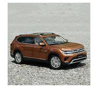 OWYALQ Diecast Model Car 1 18 For Volkswagen 2021 Metal Alloy Diecast Car Model With Sound Light For Display Ornaments Miniature Vehicle(Brown)