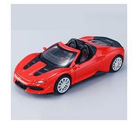 OWYALQ Diecast Model Car 1 32 For Ferrari-laferrari J50 Roadster Model Simulation Alloy Car Boy Collection Gift Toy Car Miniature Vehicle(3)
