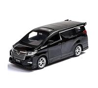OWYALQ Diecast Model Car 1 32 For Toyota Alphard Simulation Alloy Diecast Luxury Business Car Model Boy Collection Decoration Gift Toy Car Miniature Vehicle(2)
