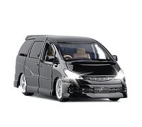 OWYALQ Diecast Model Car 1 32 For Toyota Previa Simulation Alloy Diecast Car Model 4 Door Boy Pull Back Collection Gift Toy Car Miniature Vehicle(1)