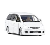 OWYALQ Diecast Model Car 1 32 For Toyota Previa Simulation Alloy Diecast Car Model 4 Door Boy Pull Back Collection Gift Toy Car Miniature Vehicle(3)