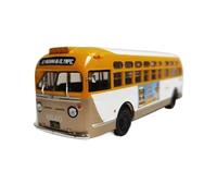 OWYALQ Diecast Model Car 1:43 For Gm Tdh 3610 Alloy Bus Model Hobby Static Coach Ornaments Souvenir Collection Miniature Vehicle