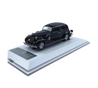 OWYALQ Diecast Model Car 1:43 For ZIS-101A Soviet Moscow Luxury Sedan Resin Car Model Classic Collectible Miniature Vehicle