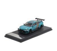 OWYALQ Diecast Model Car 1:64 For Avalon Explosive Reform Simulation Alloy Car Model Simulated Small Vehicle Birthday Gift Miniature Vehicle(Blue)