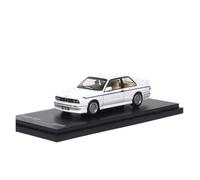 OWYALQ Diecast Model Car 1:64 For BMW M3 E30 White Simulation Alloy Car Model Ornaments Collection Miniature Vehicle(White)