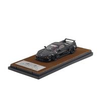 OWYALQ Diecast Model Car 1:64 For Honda NSX LB Wide Body Modified NA1 1st Generation God Car Miniature Model Resin Ornaments Miniature Vehicle(Black)