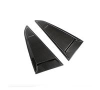 OWYTNRCJ Rear Window Louver Compatible for Audi TT TTS TTRS Coupe 2015-2021 Trims Carbon Fiber Car Rear Window Quarter Scoops Side Vent