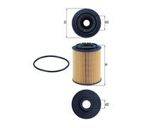 Oil Filter OX160D Mahle 021115403D 021115561B 021115561BOD 021115562A 07C115562
