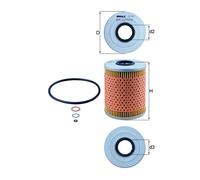 Mahle Original Oil Filter OX 187D OE Matching Fit for BMW 3 Series M3 Z3 New