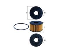 MAHLE OX 191D Oil filter