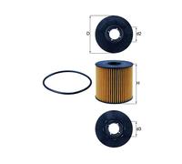 MAHLE OX 210D Oil filter