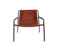 OX Denmarq - September Chair, Black Base, Cognac Leather - Cognac