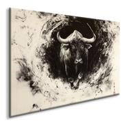 Ox Diamond Art Painting Kit, Animal Diamond Painting Crystal Art Kits Adults Large XXL 40x50CM, Round Full Drill Diamond Dots Crystal Art Mosaic Kits for Adults, Home Bedroom Decor, Gifts for Women,