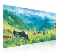 Ox Diamond Painting Kits for Adults Large Full Drill Landscape Diamond Art with Accessories, DIY 5D Gem Crystal Art Craft for Beginners Kids Embroidery for Home Decor & Women Gifts, 40x90cm 2Z-199
