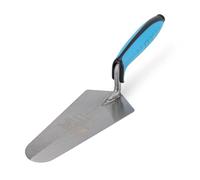 OX Gauging Trowel for Plastering & Bricklaying - Soft Grip Flat Masonry Tool - 7inch Cement Finishing Bricklayers Trowel - Multicolor